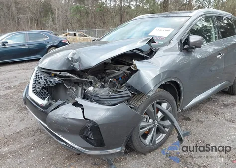 2020 Nissan Murano Platinum Intelligent Awd z USA, uszkodzony, nr VIN 5N1AZ2DS0LN122023